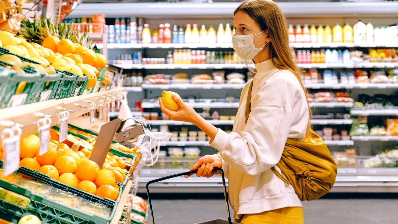 Markette bez torbayla alışveriş